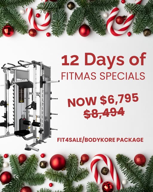 On the 12th Day of Fitmas Presents the Crown Jewel of Fitness On Sale