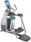 Precor AMT 885 w/ P80 Console Total Body Trainer, white background