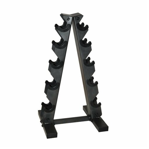 A frame outlet dumbbell rack