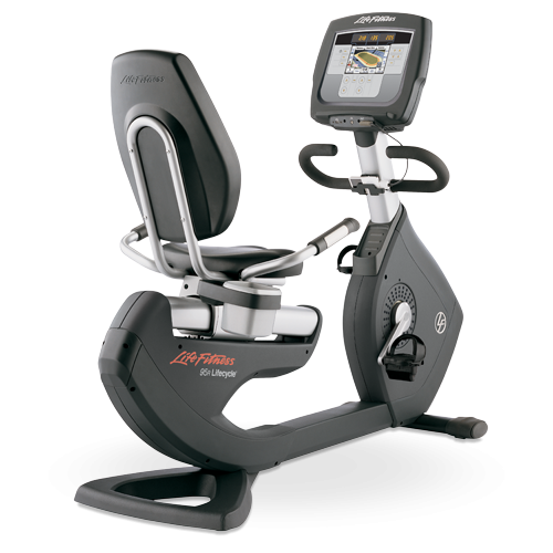 Life Fitness 95R Recumbent Stationary Exercise Cycle Bike Life Fitness 95R Recumbent Stationary Exercise Cycle Bike